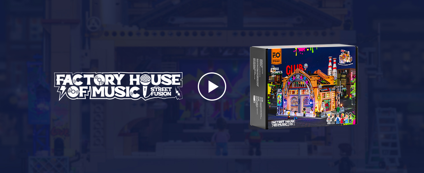 Amazon.com: FUNWHOLE Factory House of Music Lighting Building